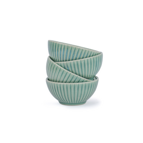 Ceramic Snack Bowl Set | 330ml | Set of 4 | Premium Stoneware
