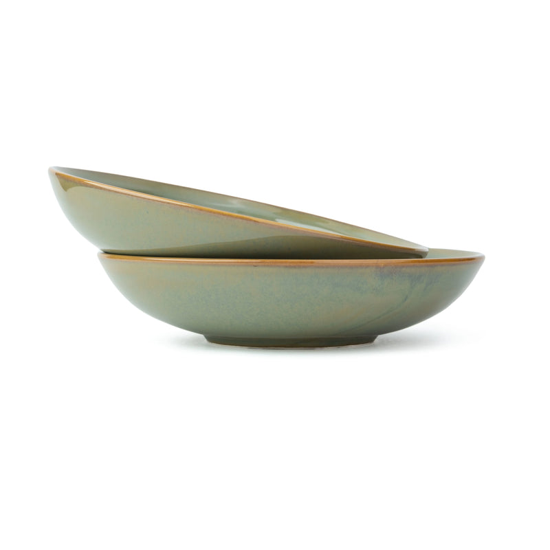 Ceramic Pasta Bowl | Flow Collection | Set of 2 | Pista