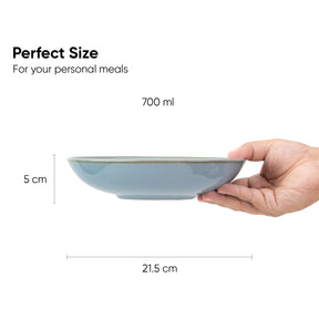 Ceramic Pasta Bowl Set of 2 – Self Reactive Collection