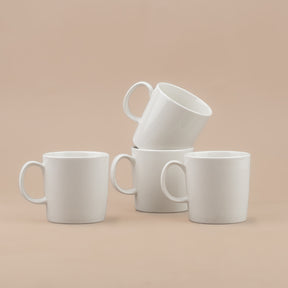 Classic White Cup Set of 4